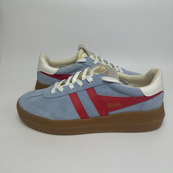 Gola - Athena Sneakers - 9 - Air / Coral / Off White / Gum - NEW - Picture 8 of 10